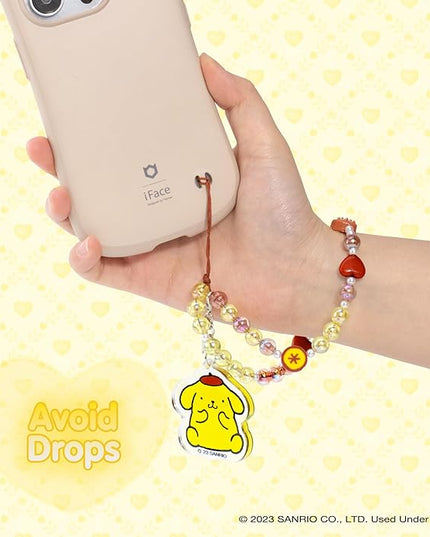iFace Hello Kitty and Friends Beaded Wristlet Universal Phone Charm Strap - Cute Wrist Chain Lanyard Aesthetic Decor Strap for Cell Phone Camera Keys AirPods Keychains