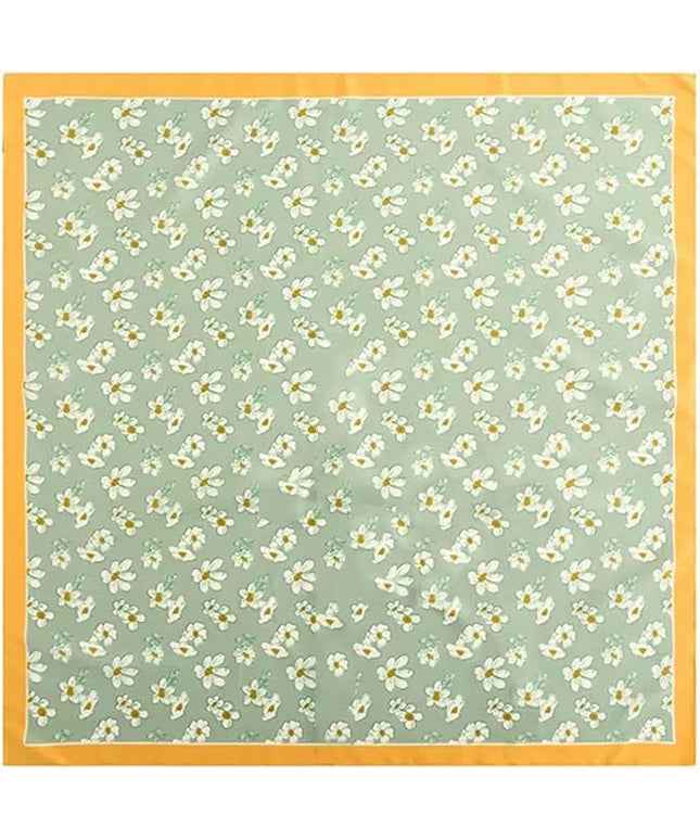 Julunar Silk Like Head Scarf for Women - Satin Large Hair Scarves - 35" Square Silk Hair Wrap for Sleeping with Gift Packed