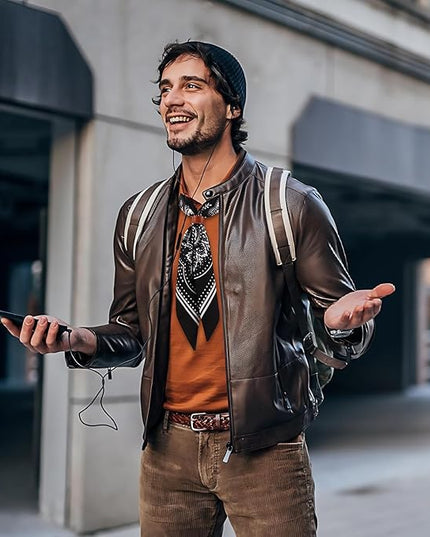 27.5 Inches Square Silk Feeling Neck Scarf for Men Necktie Silk Bandanas Pocket Square Cowboy Scarves