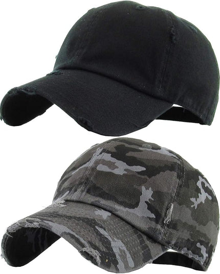 Funky Junque Distressed Baseball Cap