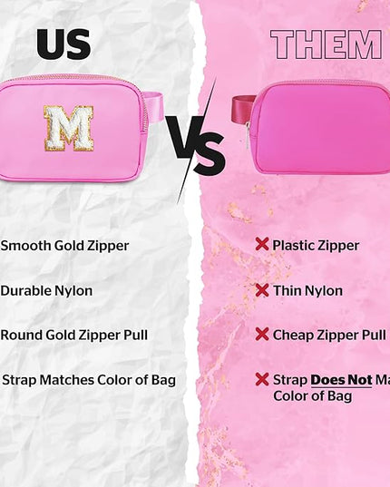 DANCOUR Kids Fanny Pack - Crossbody Bag for Girls, Birthday Gift for 8-11 Year Olds