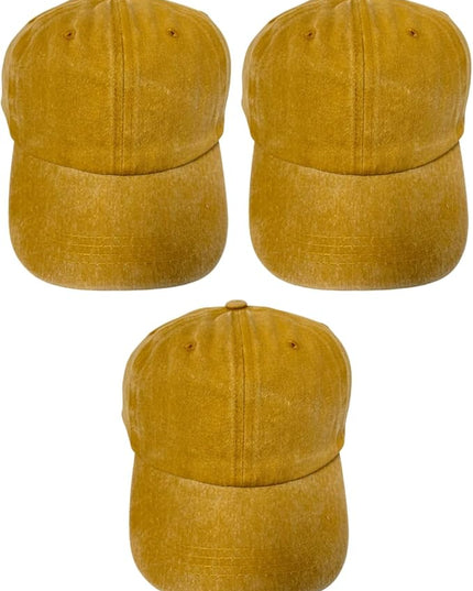 Roytrense Unisex 100% Cotton Washed Low Profile Dad Hat - Adjustable Baseball Cap for Outdoor Activities