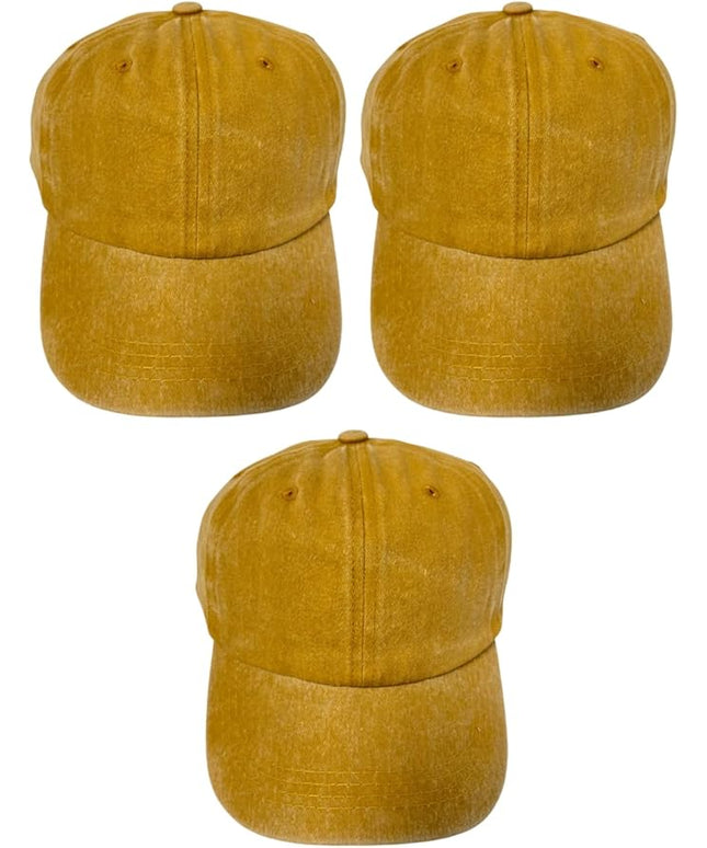 Roytrense Unisex 100% Cotton Washed Low Profile Dad Hat - Adjustable Baseball Cap for Outdoor Activities