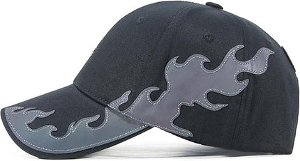Trendy Unisex Graffiti Baseball Cap, Adjustable Cotton Baseball Cap for Men & Women, Athletic Streetwear Hat
