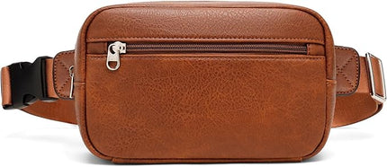 GOINSOUND RFID Blocking Waist Packs Anti Theft Crossbody Bags for Women Travel Fanny Pack Cross Body for Woman Chest Bag - Brown