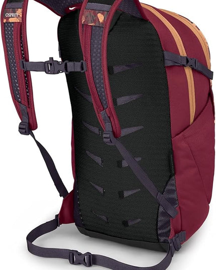 Osprey Daylite Plus Commuter Backpack - Lightweight, Everyday Pack with Laptop Sleeve and Water Bottle Pockets - Ideal for Work, School, and Travel with Versatile Storage, Liquify Print/Kakio Pink