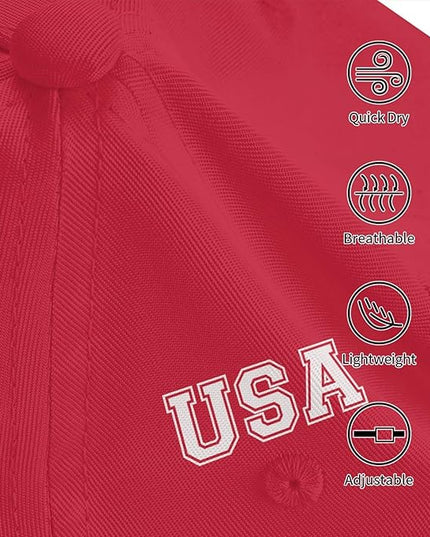 Cute Flag Hats Adjustable Baseball Snapback Hat Caps Trucker for Men Women