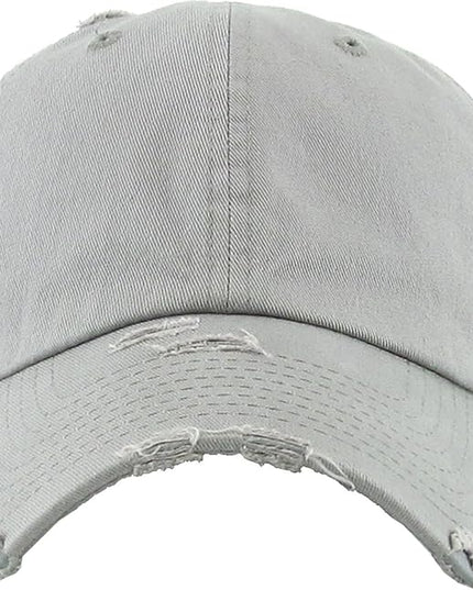 KBETHOS Vintage Washed Distressed Cotton Dad Hat Baseball Cap Adjustable Polo Trucker Unisex Style Headwear