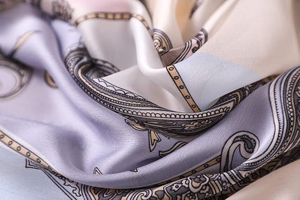 Silk Scarf Mulberry Silk Fashion Scarves Long Lightweight Shawl Wrap …
