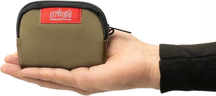 Manhattan Portage Coin Purse With Zipper Closure Pouch Eclectic Colors Credit Card ID Card Jewelry Keys Water Resistant Gift 1000D CORDURA® Everyday Carry