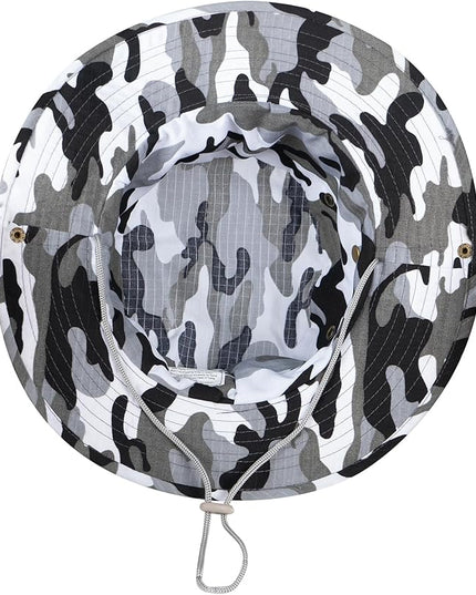 Sun Hats for Men Women Boonie Hat UPF 50+ Bucket Hat Wide Brim UV Protection Fishing Hiking Safari Outdoor Hats
