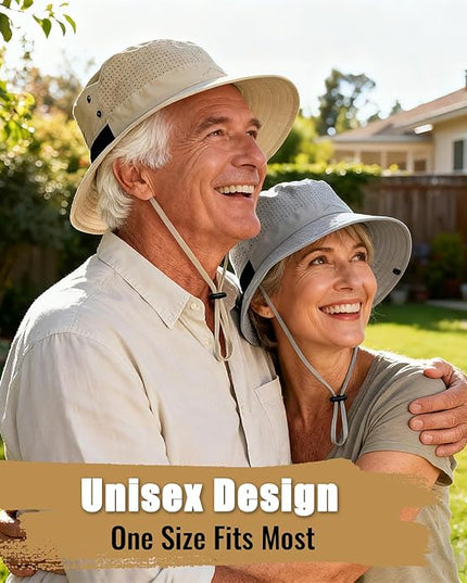 Cooling Sun Bucket Hat for Men Women Fishing Beach Safari Hats for Golf Hiking Hunting Outdoor UPF 50+