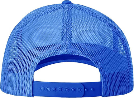 TZ Promise Men Women Plain Cotton Trucker Cap with Breathable Mesh Back, Snapback Baseball Hats