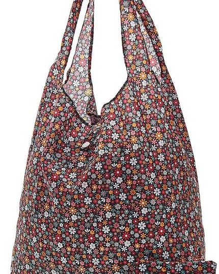 ECO CHIC Foldable Reusable Grocery Bags - Lightweight, Recycled & Reusable Shopping Bag - Waterproof Packable Tote