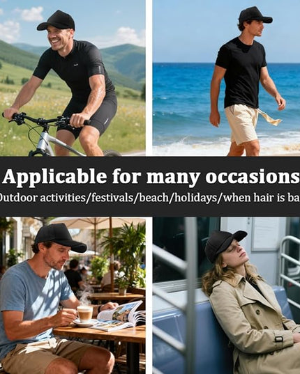 24 Pcs Trucker Hats Bulk Beach Hats for Men Mesh Back Ball Cap Rugged Classic Baseball Trucker Cap for Men and Women