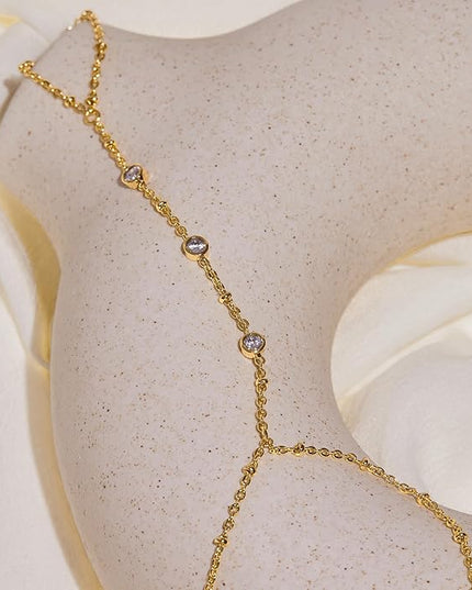 Gold Bracelets Set for Women Stack, Dainty Thick Bracelets Stack for Women Trendy, Simple Thin Gold Plated Cuff Stackable Bracelets With Beaded Cuban Paperclip Snake Rope Bangle Hand Chain Jewelry Gifts for Women Non Tainish