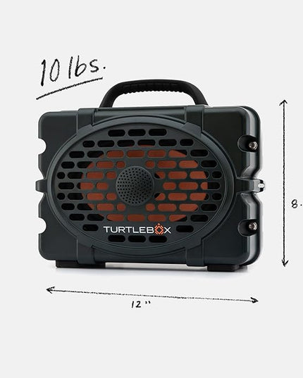 Turtlebox Original Gen 3: Portable Outdoor Bluetooth Speaker – Ultra-Loud (120dB), Waterproof (IP67), Rugged, Impact-Resistant, 3-Day Battery | Party Mode: Unlimited Pairing Stereo, Green/Yellow