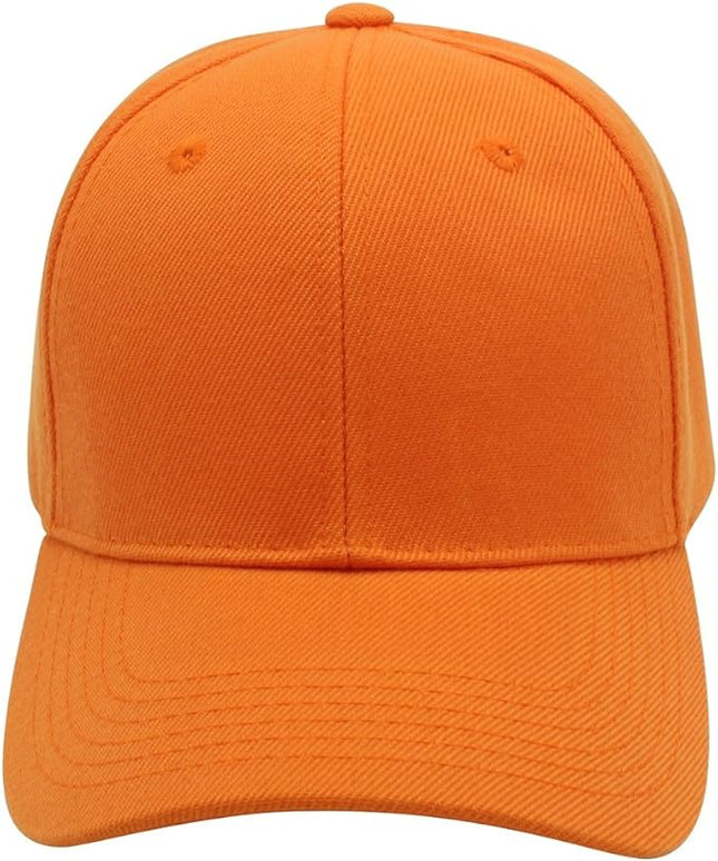 Top Level Baseball Cap Men Women - Classic Adjustable Plain Hat