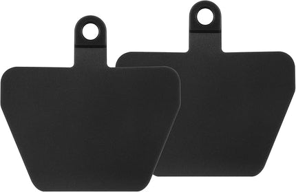COCASES 2 Pack Phone Tether Tab, Phone Strap TPU Replacement Part for Smartphone Safety, Phone Lanyard Connector (TPU Black)