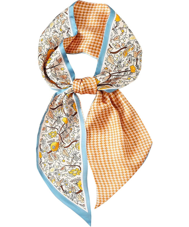 Purse Scarf For Handbags Head Scarves For Women's Hair Bags Scarfs Long Skinny Scarves Fashion Silky