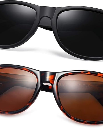 Joopin Square Sunglasses Polarized UV Protection Trendy Designer Sun Glasses Men Women