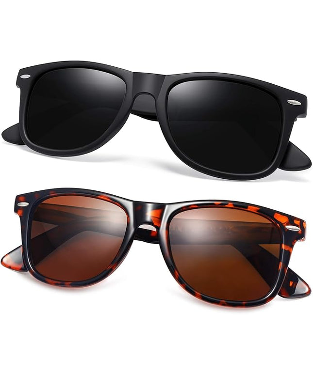 Joopin Square Sunglasses Polarized UV Protection Trendy Designer Sun Glasses Men Women