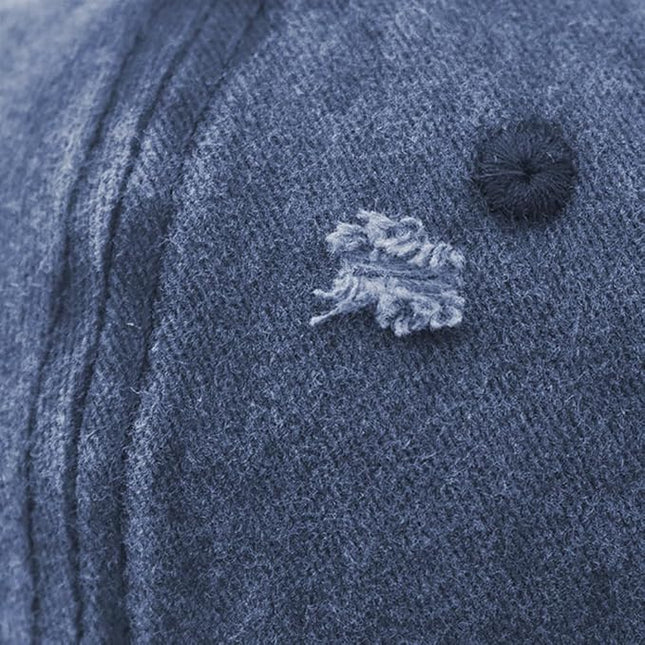 Classic Vintage Distressed Baseball Cap, Washed Cotton, Adjustable Fit