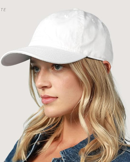 CHOK.LIDS Everyday Premium Dad Hat Unisex Cotton Baseball Cap for Men and Women Adjustable Lightweight Polo Style Curved Brim