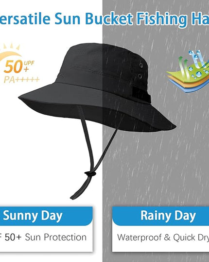 Cooling Sun Bucket Hat for Men Women Fishing Beach Safari Hats for Golf Hiking Hunting Outdoor UPF 50+
