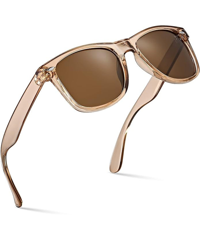Retro Rewind Polarized Sunglasses for Men and Women - UV Protection Classic Sun Glasses