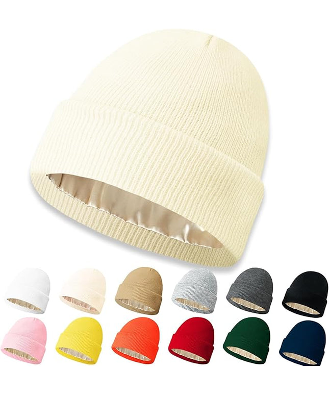 NPQQUAN Beanie for Men Women Winter Hats for Mens Beanie Cuffed Knit Beanies Skull Cap