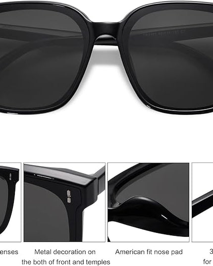 SOJOS Sunglasses for Women Men Vintage Style Shades SJ2157