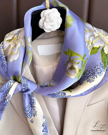 Satin Bandanas Head Scarf For Women Hair Scarves Accessories Lightweight Fashion Wrap Neck Silk Sleeping Headscarf