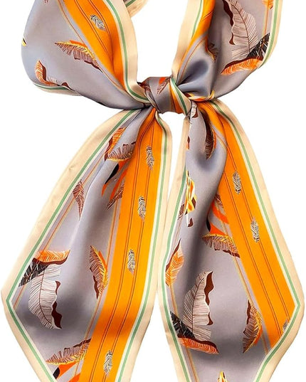 Purse Scarf For Handbags Head Scarves For Women's Hair Bags Scarfs Long Skinny Scarves Fashion Silky