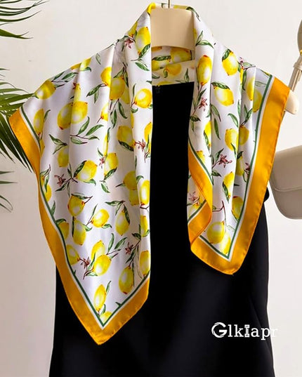 Satin Bandana Headscarf for Women Silky Hair Scarves for Fashion Lightweight