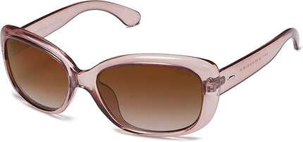 SOJOS Vintage Square Sunglasses for Women Polarized UV Protection Havana Frame SJ2111