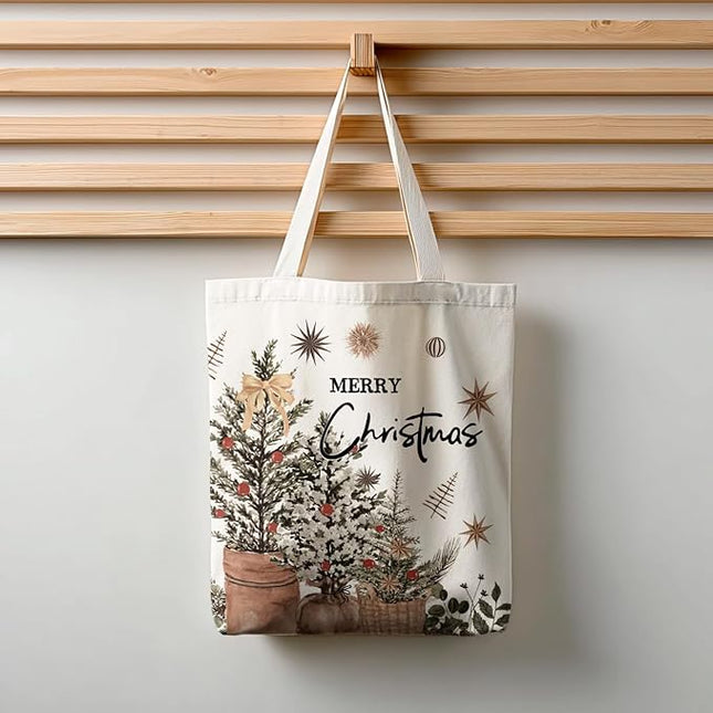 Horaldaily Canvas Tote Bag,Reusable Shoulder Tote Bag for Women Lady Casual Vacation, Shopping, Work, Gym