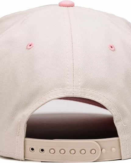 Nuthin Fancy Comus Snapback Hat, Everyday 5-Panel High Crown Canvas Trucker Hat for Men & Women