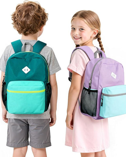 STEAMEDBUN Kids Backpack Girl 4-6, Girls Backpack for Elementary Kindergarten School -15inch