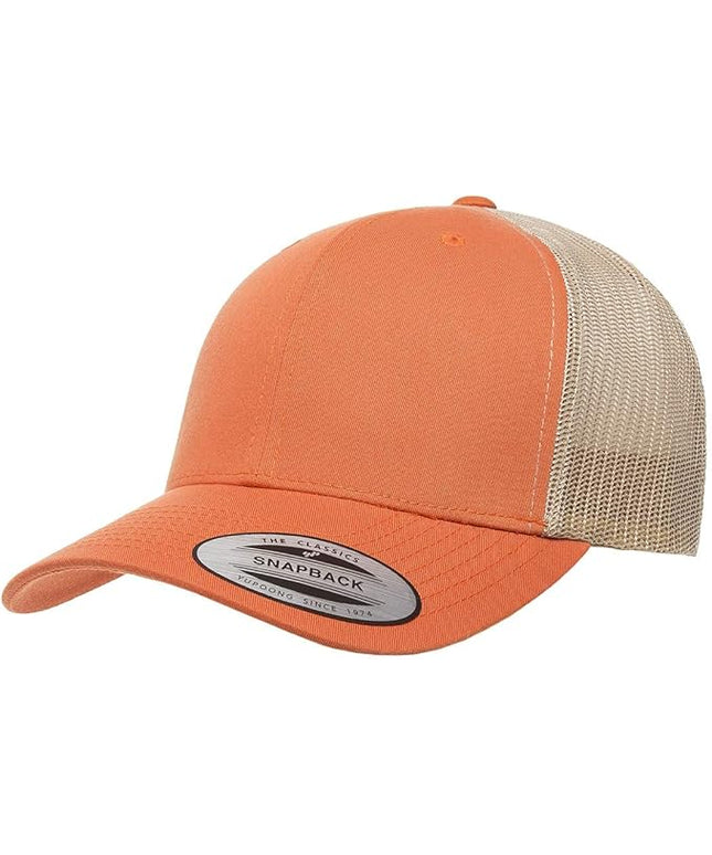 Yupoong Classic Premium Mesh 6 Panel Retro Trucker Cap | Mid Profile Snapback | OSFA | Bulk Pack Available