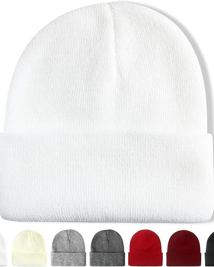 NPQQUAN Beanie for Men Women Winter Hats for Mens Beanie Cuffed Knit Beanies Skull Cap