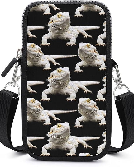 Unisex Small Crossbody Bags, Women Men Portable Adjustable Crossbody Phone Wallet Pouch