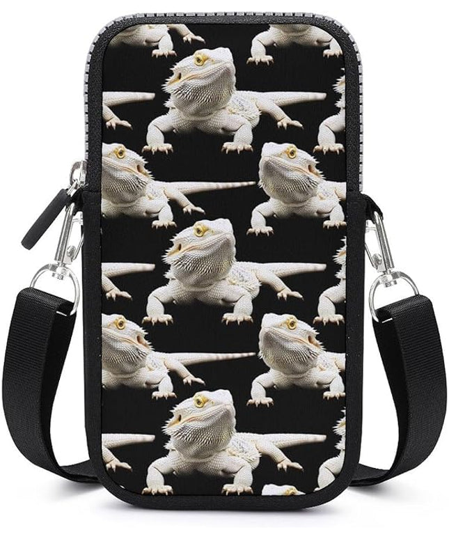 Unisex Small Crossbody Bags, Women Men Portable Adjustable Crossbody Phone Wallet Pouch