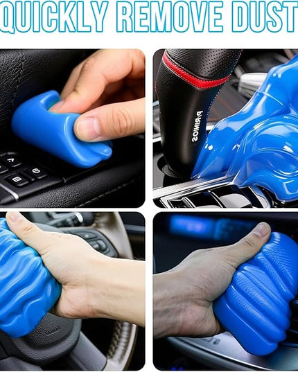 Car Cleaning Gel Car Clean Detailing Putty, Universal Car Interior Cleaner Slime, Car Putty Auto Detailing Tools Accessories, Dust Remover Perfect Cleaning Kit Supplies, Gifts for Men Women-5.6oz