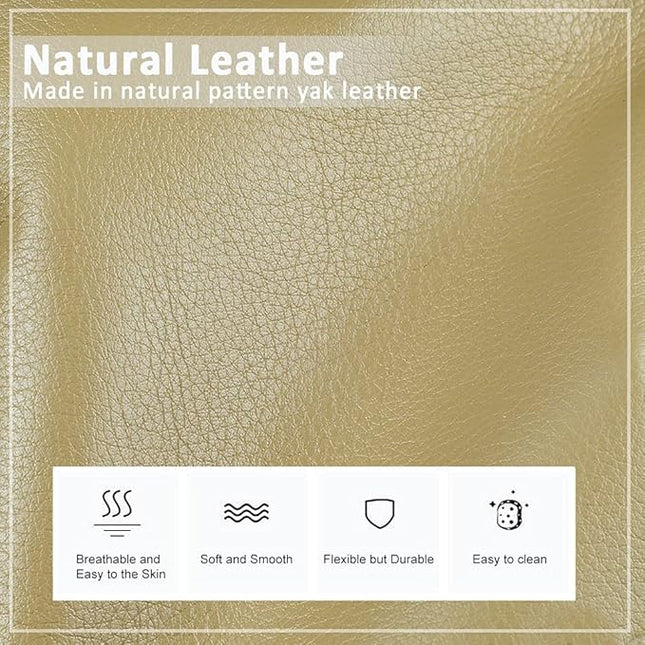 befen Genuine Leather Small Crossbody Bags for Women Cell Phone Bag Cross Body Purses,Silver Zipper