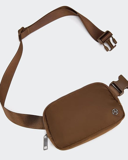 Pander Cross Body Fanny Pack for Women, Fashion Waist Packs, Crossbody Bags, Belt Bag with Adjustable Strap (Coca Mocha).