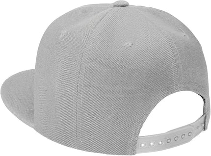 Classic Snapback Hat Cap Hip Hop Style Flat Bill Blank Solid Color Adjustable Size
