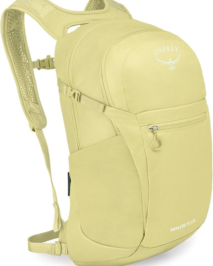 Osprey Daylite Plus Commuter Backpack – Lightweight, Everyday Pack with Laptop Sleeve and Water Bottle Pockets – Ideal for Work, School, and Travel with Versatile Storage Options, Wander Yellow