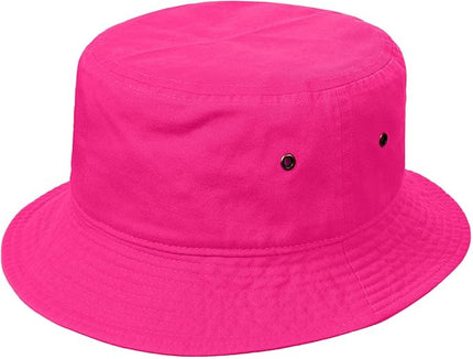 Falari Men Women Unisex Cotton Bucket Hat 100% Cotton Packable for Travel Fishing Hunting Summer Camp