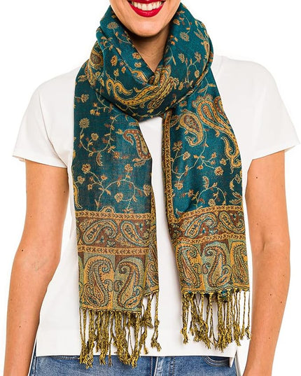 Scarf for Women Spanish Design Elegant Long Shawl Scarves for Summer Fall